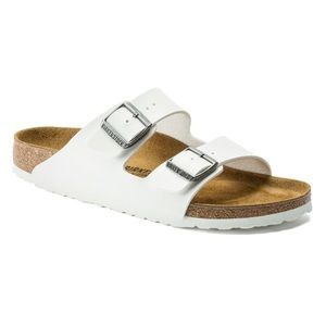 New Birkenstock Arizona BS White Sandals